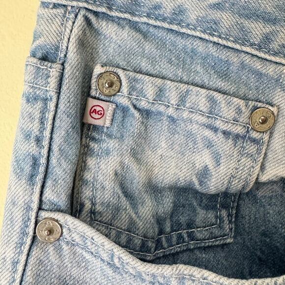 Adriano Goldschmied Women Phoebe Color Block Jeans Size 29R 29 Raw Hem Boho Blue - Picture 10 of 10